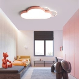 Luzes modernas em forma de nuvem, luminária de teto embutida