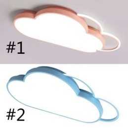 Luzes modernas em forma de nuvem, luminária de teto embutida