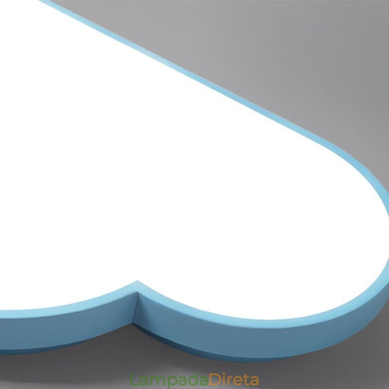 Luzes modernas em forma de nuvem, luminária de teto embutida