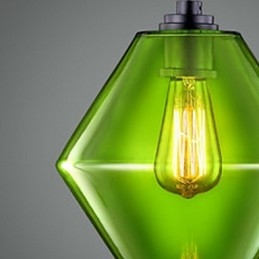 Lustre Mini Estilo Moderno Contemporâneo Vidro