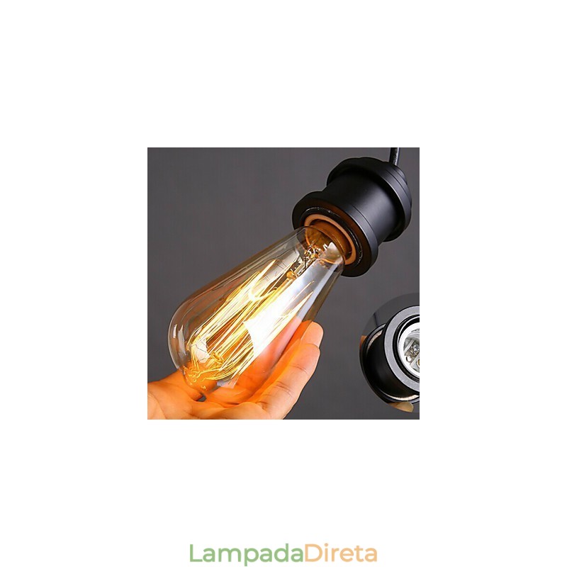 Lustre Mini Estilo Moderno Contemporâneo Vidro