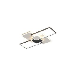 Luminária de teto moderna quadrada de acrílico embutida para teto