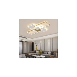 Luminária de teto moderna quadrada de acrílico embutida para teto