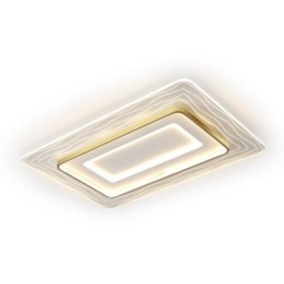 Luminária de teto retangular embutida minimalista acrílica ultrafina