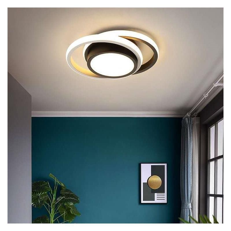 Luminária de teto moderna quadrada