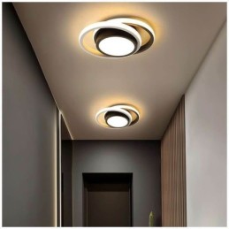 Luminária de teto moderna quadrada