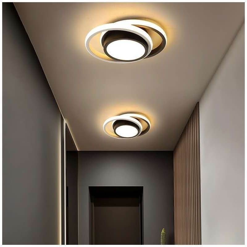 Luminária de teto moderna quadrada
