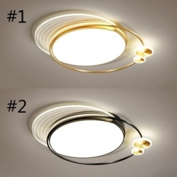 Luminária de teto embutida com controle remoto