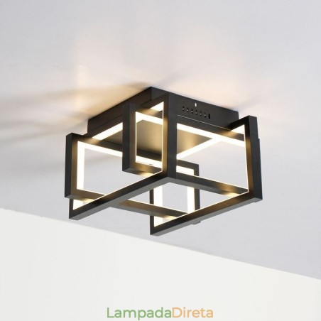 Luminária de teto inteligente WiFi Luminária de teto embutida Luminária de teto inteligente WiFi Luminária de teto embutida