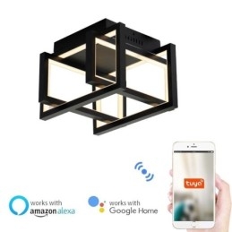 Luminária de teto inteligente WiFi Luminária de teto embutida