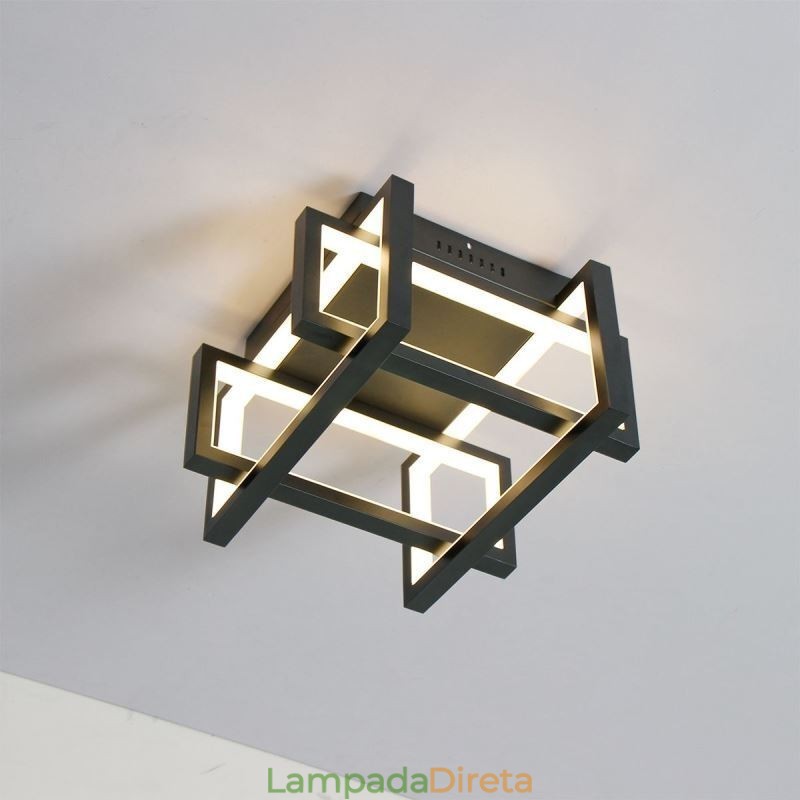 Luminária de teto inteligente WiFi Luminária de teto embutida