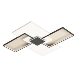 Luminária de teto quadrada embutida