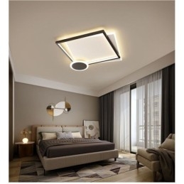 Luminária de teto minimalista embutida