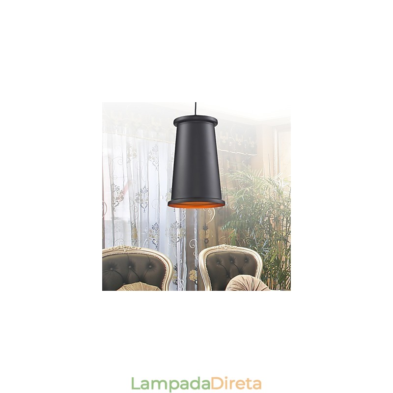 Lustre Mini Estilo Moderno Contemporâneo Metal