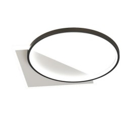 Luminária de teto moderna embutida
