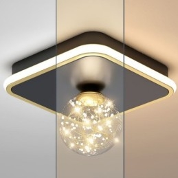 Luminária de teto embutida para decoração de casa
