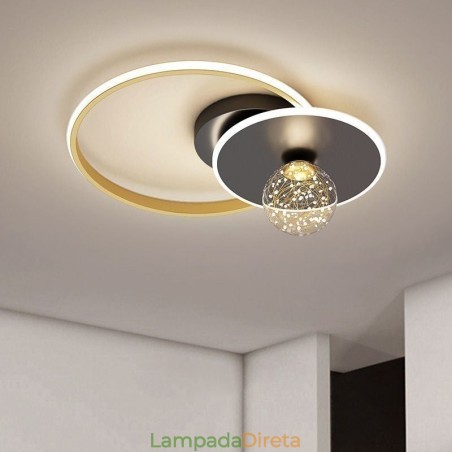 Luminária de teto minimalista para decoração de casa embutida Luminária de teto minimalista para decoração de casa embutida