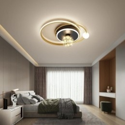 Luminária de teto minimalista para decoração de casa embutida