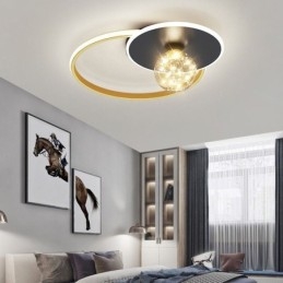 Luminária de teto minimalista para decoração de casa embutida