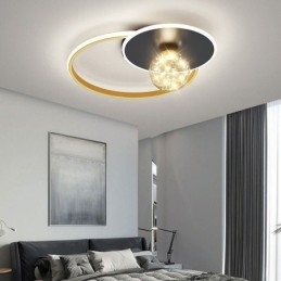 Luminária de teto minimalista para decoração de casa embutida