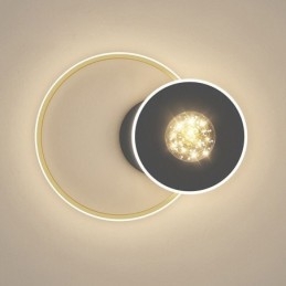 Luminária de teto minimalista para decoração de casa embutida