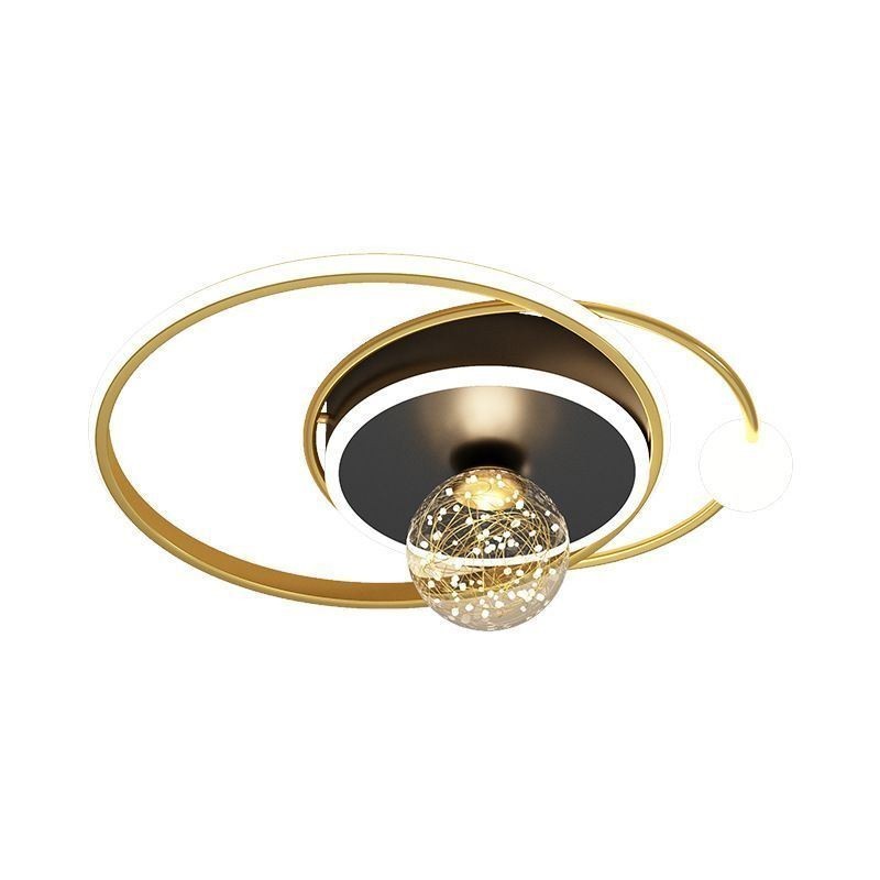 Luminária de teto embutida para decoração de casa