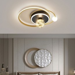 Luminária de teto embutida para decoração de casa