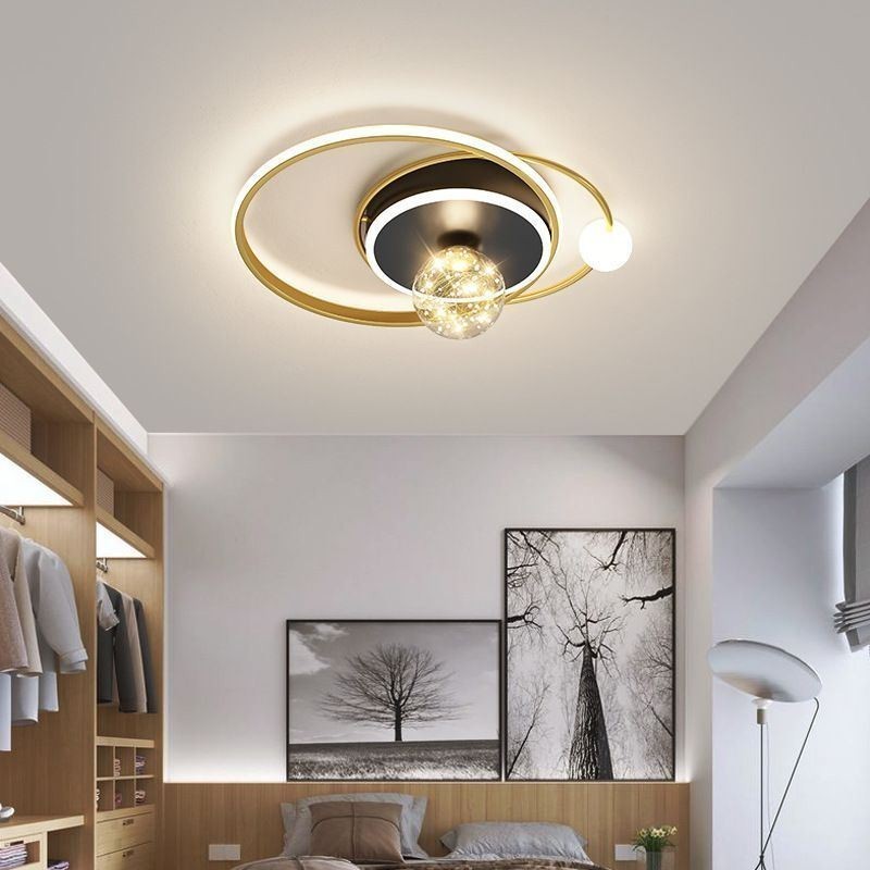 Luminária de teto embutida para decoração de casa