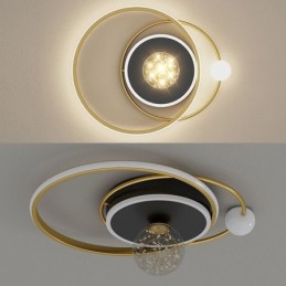 Luminária de teto embutida para decoração de casa