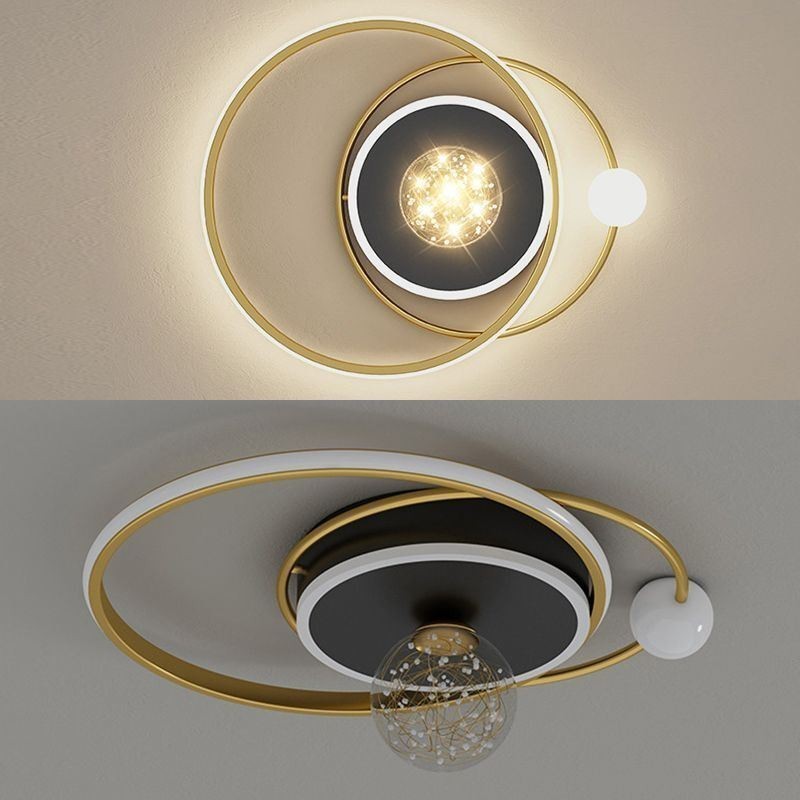 Luminária de teto embutida para decoração de casa