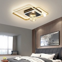Luminária de teto moderna para decoração de casa embutida