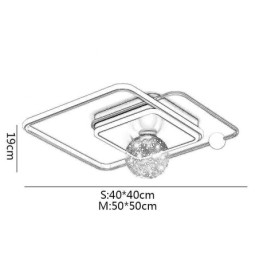 Luminária de teto moderna para decoração de casa embutida