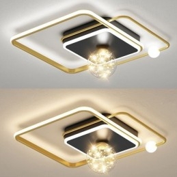 Luminária de teto moderna para decoração de casa embutida
