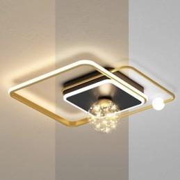 Luminária de teto moderna para decoração de casa embutida