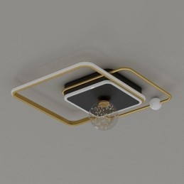 Luminária de teto moderna para decoração de casa embutida