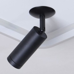 Spot de acrílico quadrado embutido para teto