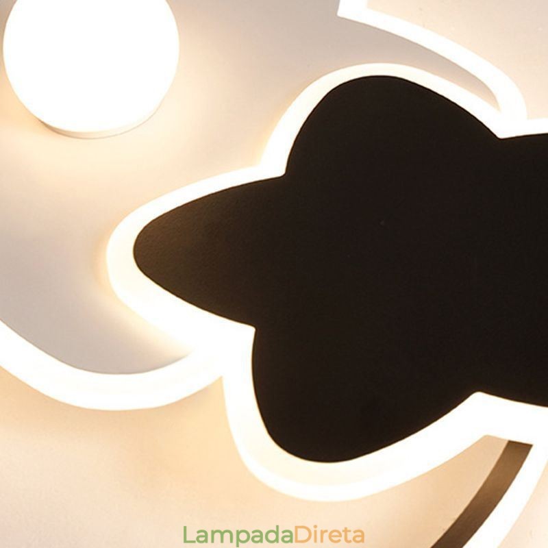 Luminária de teto criativa em acrílico embutida Spotlight