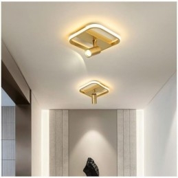 Luminária de teto acrílica minimalista para decoração, holofote