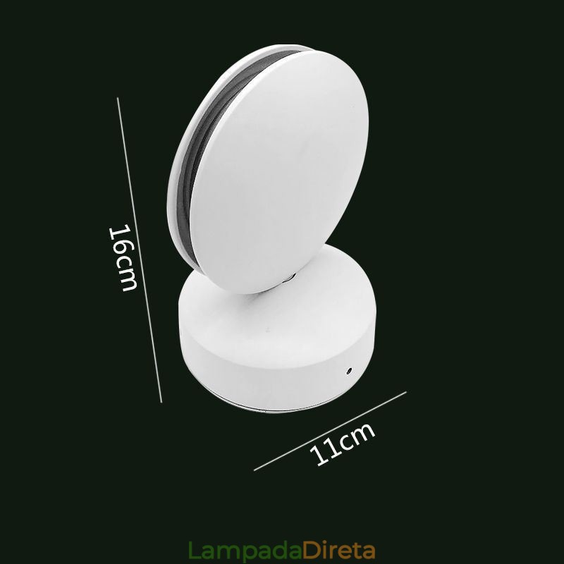 Luminária de parede moderna com luz de bar