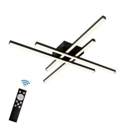 Luminária de teto embutida linear simples iluminação acrílica