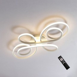 Luminária de teto embutida com nó chinês moderno