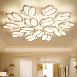 Luminária de teto embutida moderna Tulip Iluminação decorativa