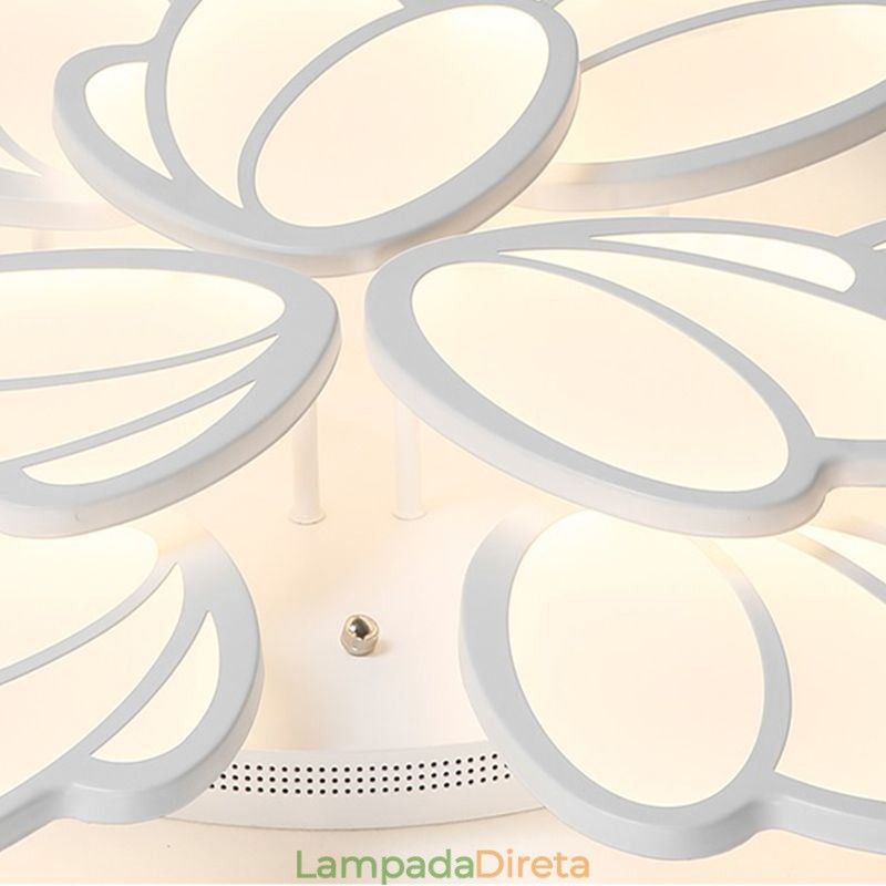 Luminária de teto embutida moderna Tulip Iluminação decorativa