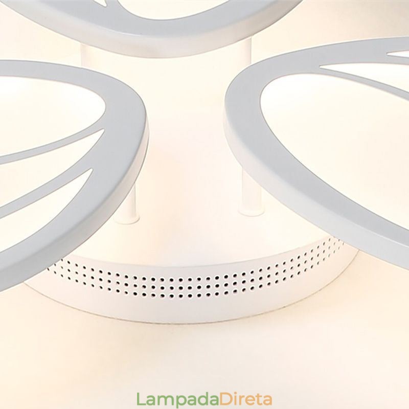 Luminária de teto embutida moderna Tulip Iluminação decorativa