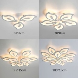 Luminária de teto embutida Creative Petal
