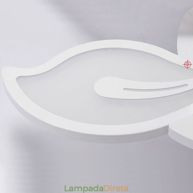 Luminária de teto embutida Creative Petal