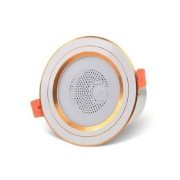 Downlight Bluetooth Música Alto-falante Lâmpada Celular Luz de Teto Inteligente
