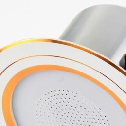 Downlight Bluetooth Música Alto-falante Lâmpada Celular Luz de Teto Inteligente