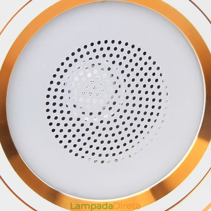 Downlight Bluetooth Música Alto-falante Lâmpada Celular Luz de Teto Inteligente