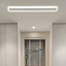 Luminária de teto embutida estilo nórdico